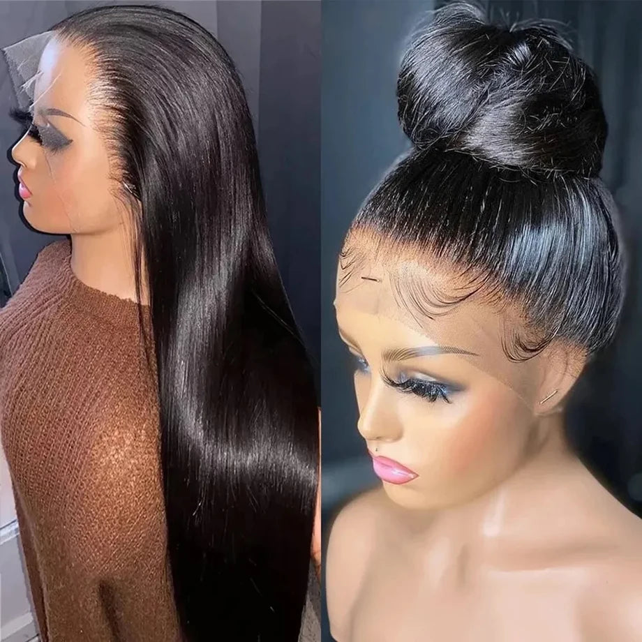 360 Lace Wig Straight Lace Front Wig 13x6 Human Hair Wigs For Women 30Inch Brazilian Hair Pre Plucked 13x4 Lace Frontal Wig