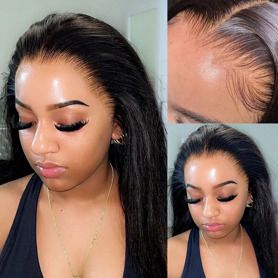 Straight Wig 13x4 13x6 Lace Frontal Wig Brazilian Human Hair Wig Transparent Swiss Lace Wigs Cheap Wig For Women Remy Jarin Hair
