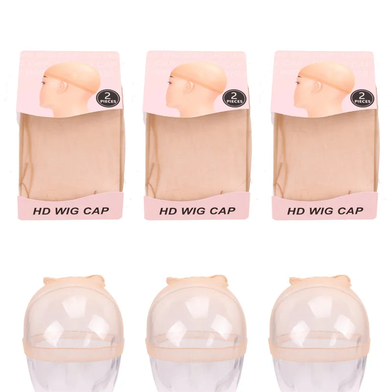 7pcs Wig Installation Kit Set Hd Wig Caps Lace Wig Glue And Remover Melt Band For Lace Frontal Wax Stick With Edge Brush