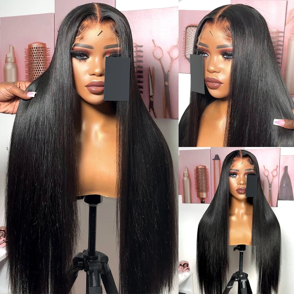 Straight Wig 13x4 13x6 Lace Frontal Wig Brazilian Human Hair Wig Transparent Swiss Lace Wigs Cheap Wig For Women Remy Jarin Hair