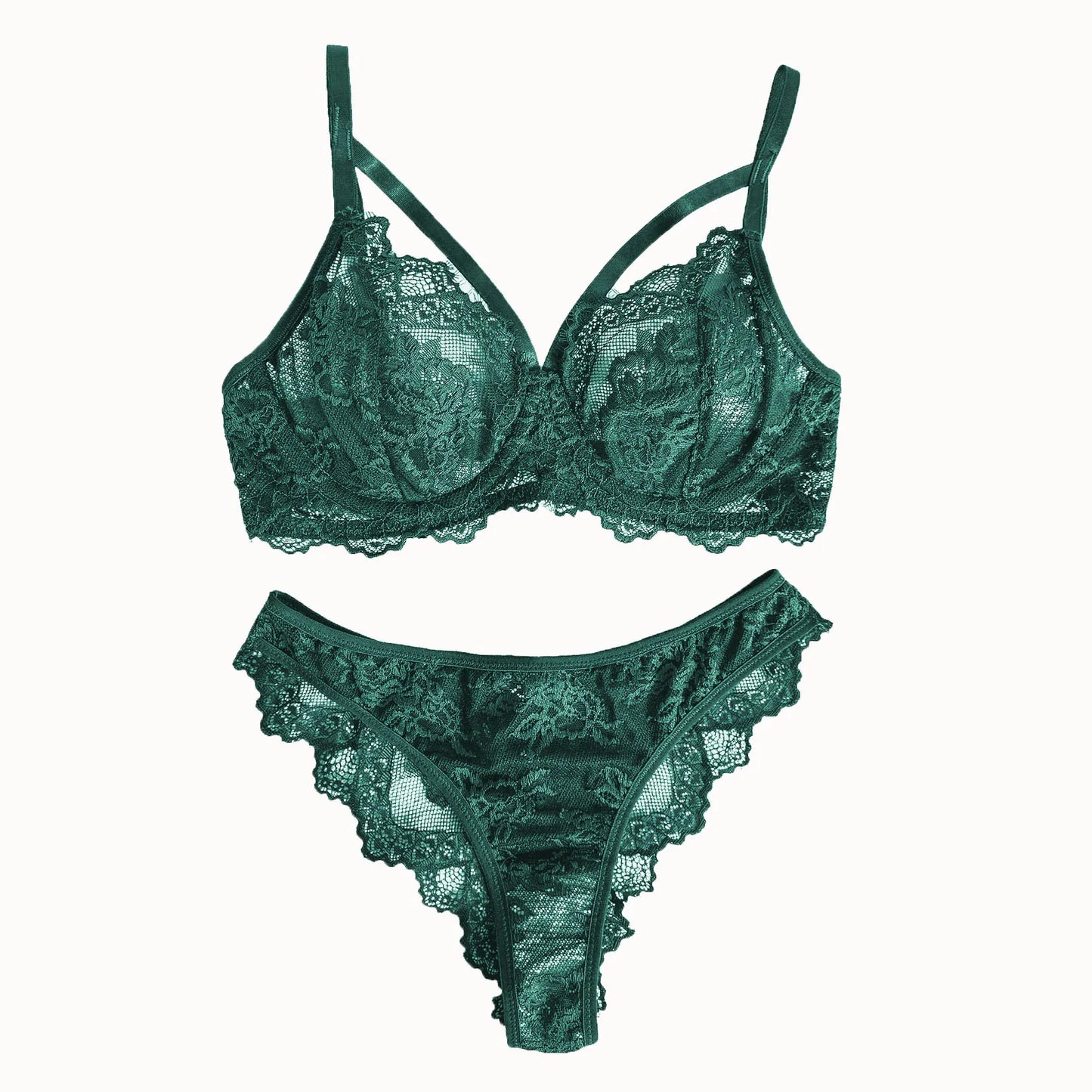 Women's Lingerie & Underwear, eyelash sxy fancy lace strapping underwire bra & brazilian panties ,victoria style