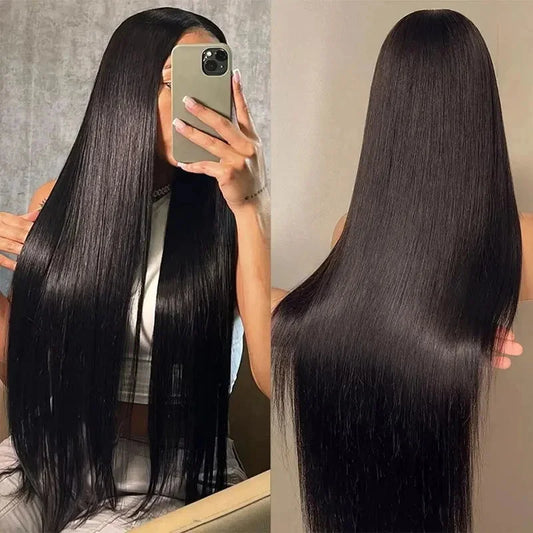 13x6 Bone Straight Lace Front Wig 13x4 Lace Front Human Hair Wigs For Black Women 13x6 360 Lace Frontal Wig Brazilian Hair Wigs