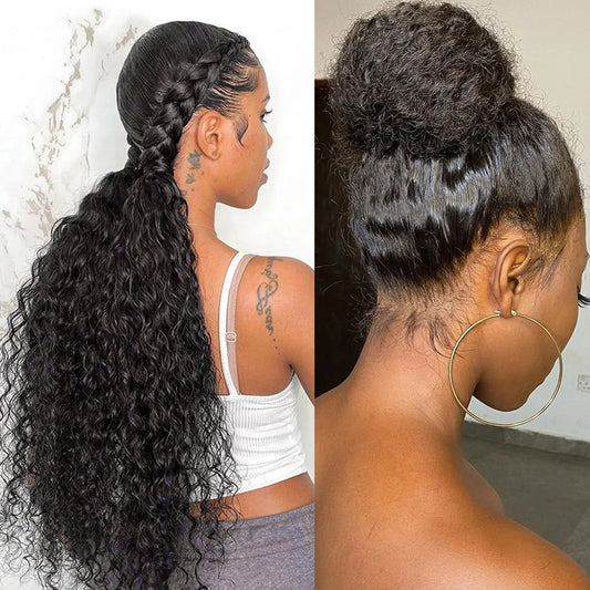 250 Density 30 Inch 360 Full Hd Lace Front Human Hair Wig Pre Plucked Glueless Wig 13X6 Deep Curly Wave Frontal Wig Human Hair